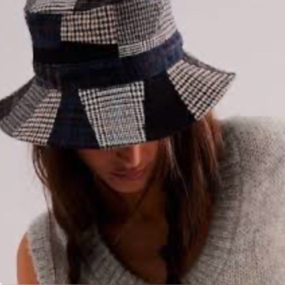 ⭐️NWOT Free People x Wyeth Patched Up Bucket Hat⭐️